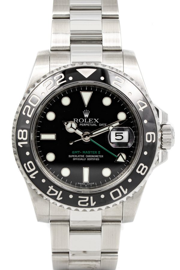 Rolex GMT Ref. 116710LN B+P