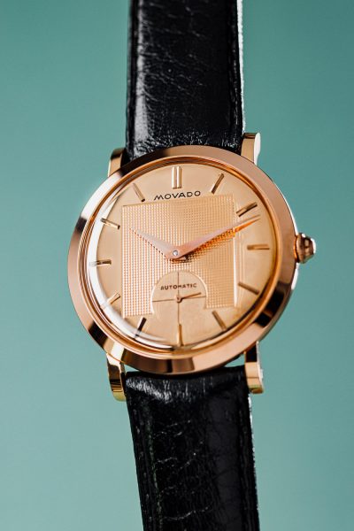 Movado de Luxe 18k